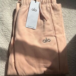 ALO Yoga Pink Sweatpants